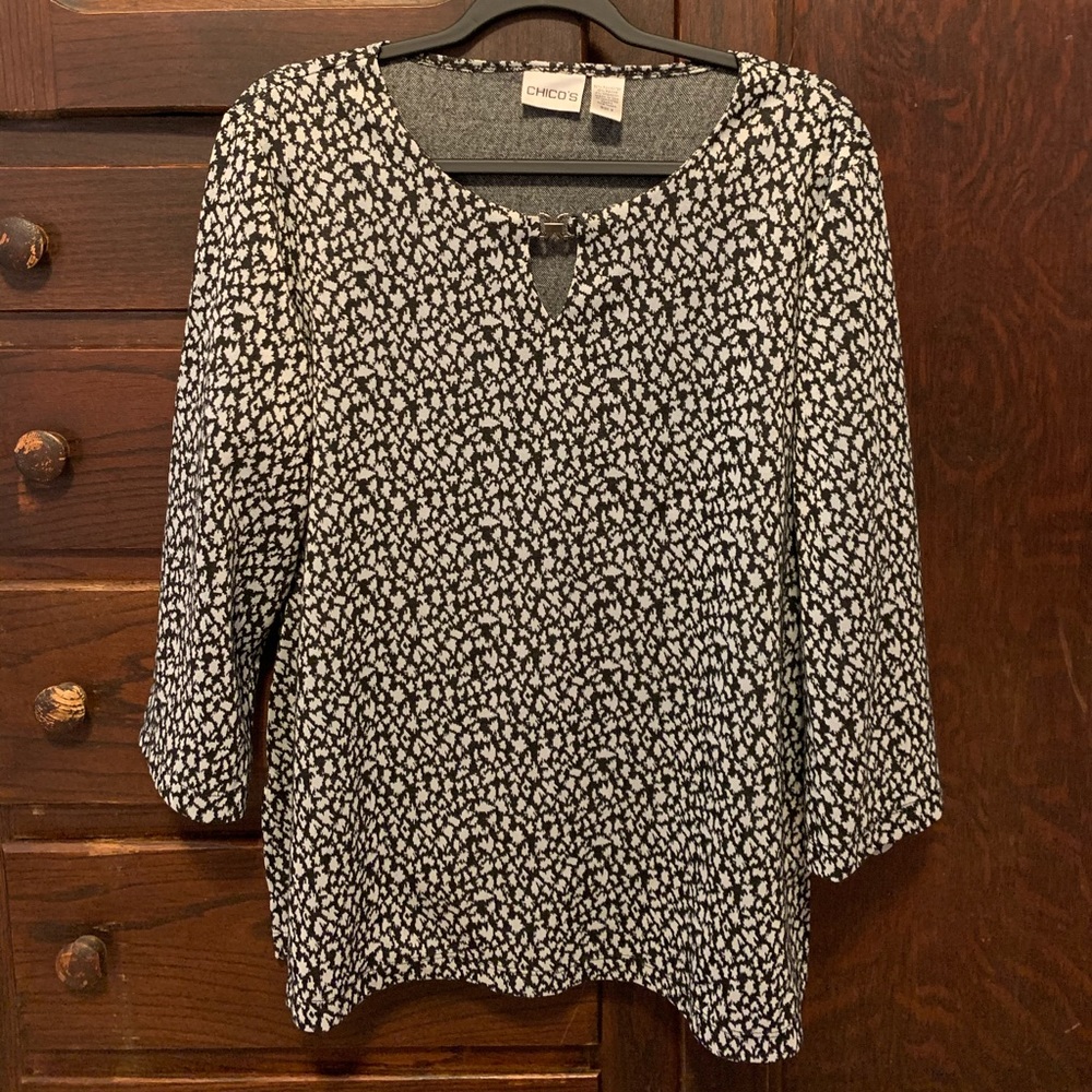 3/4 sleeve Chico’s blouse
